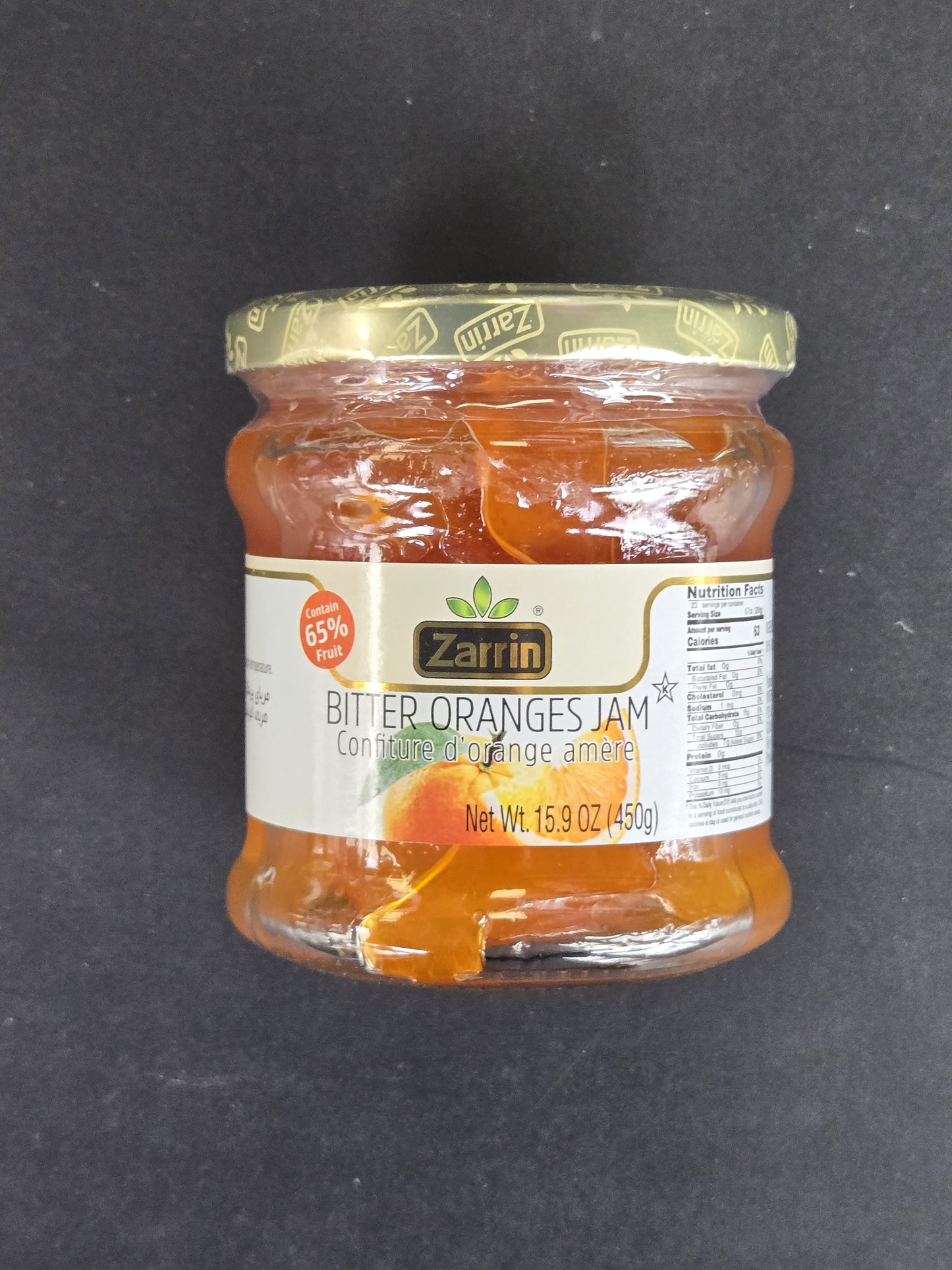 Bitter Orange Jam – Zarin Muraba Porteghal Talkh 450g