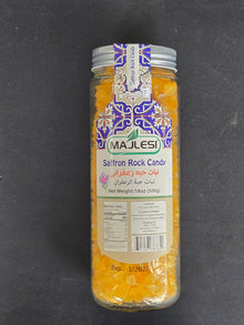 Majlesi Saffron Rock Candy (Nabat)