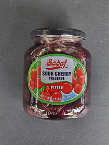 Sadaf Sour Cherry Preserve (Moraba Albalo)