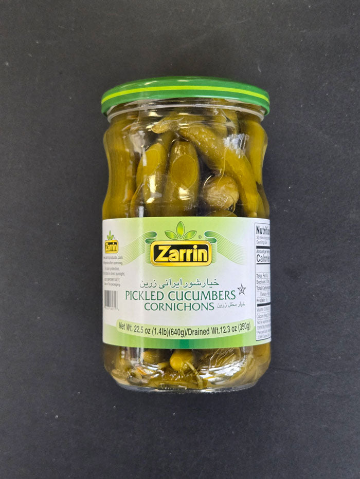 Pickled Cucumbers Cornichons – Zarrin 350g