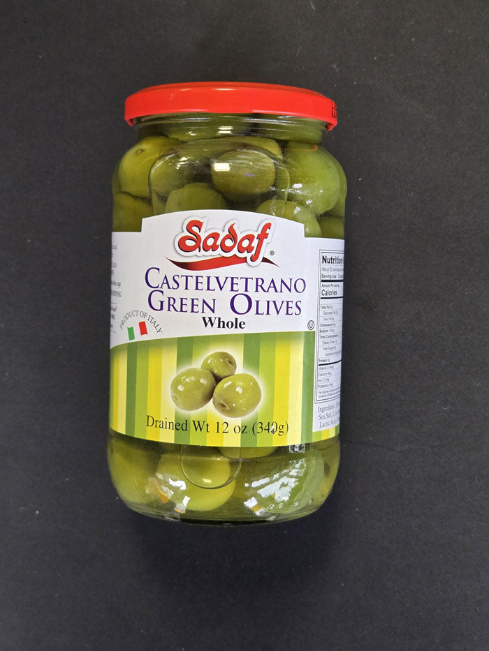 Castelvetrano Green Olives – Sadaf 340g