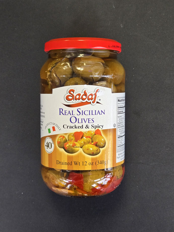Real Sicilian Olives – Sadaf 340g
