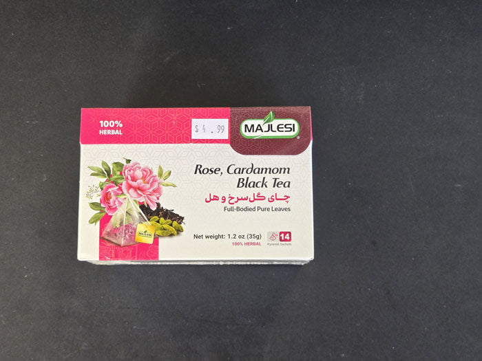 Rose & Cardamom Black Tea – Majlesi 35g