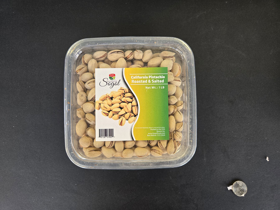 California Pistachio Roasted & Salted – Sagat 1lb