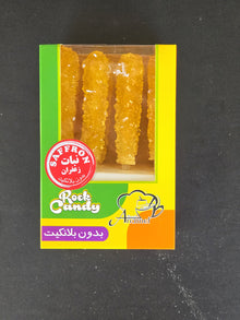 Saffron Rock Candy