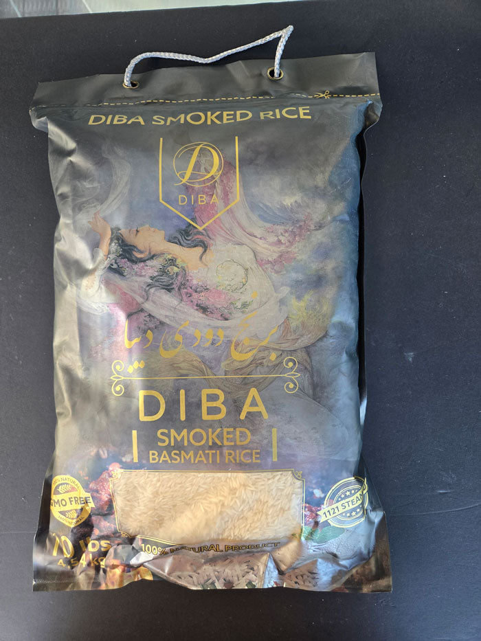 Smoked Basmati Rice 4.54kg Pack