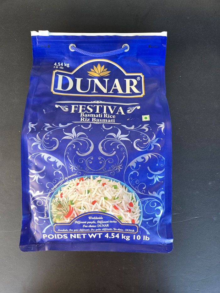 Dunar Basmati Rice 4.54kg