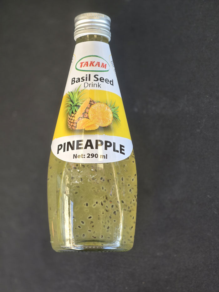 Basil Seed Pineapple Drink by Takam – 290ml