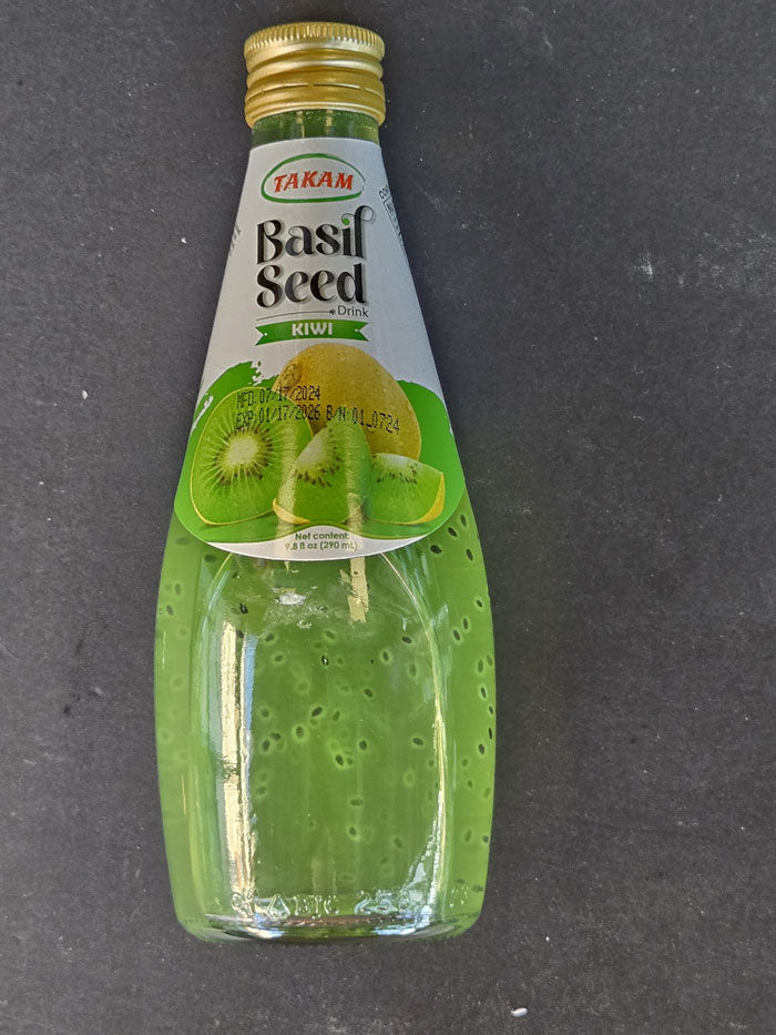 Kiwi Basil Seed Drink by Takam – 290ml