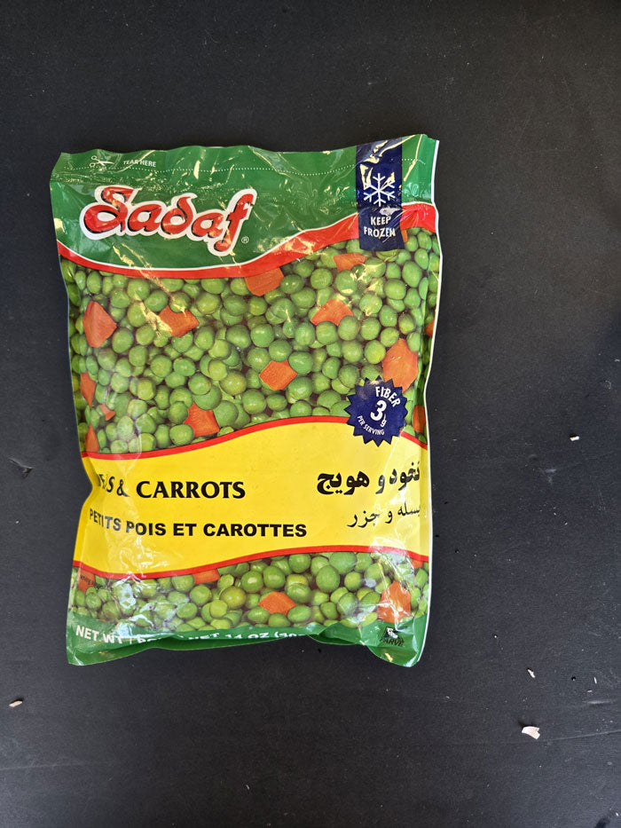 Sadaf Peas and Carrots Mixed Vegetables