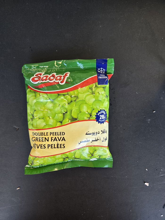 Premium Double Peeled Green Fava by Sadaf