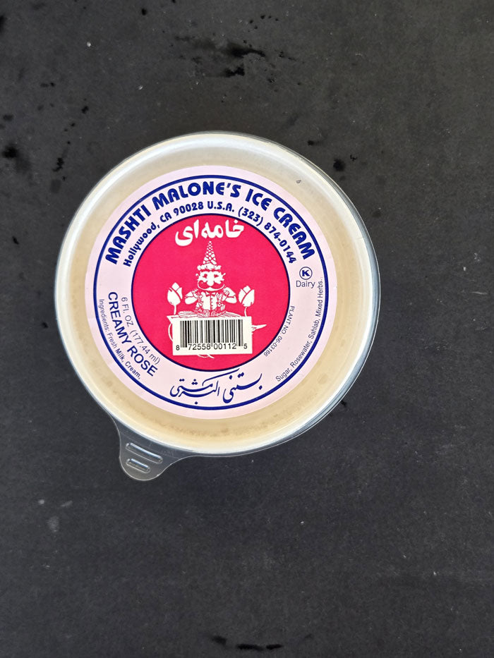 Creamy Rose Ice Cream by Akbar Mashti – 177ml
