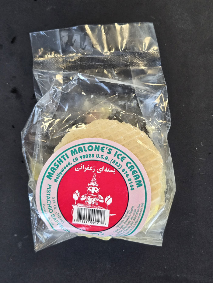 Pistachio Saffron Ice Cream by Akbar Mashti – 148ml