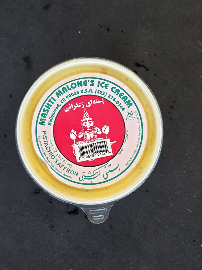 Akbar Mashti Pistachio Saffron Ice Cream – Creamy & Aromatic