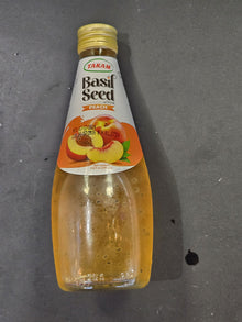 Takam Basil Seed Peach Drink – 290ml Fruity Hydration