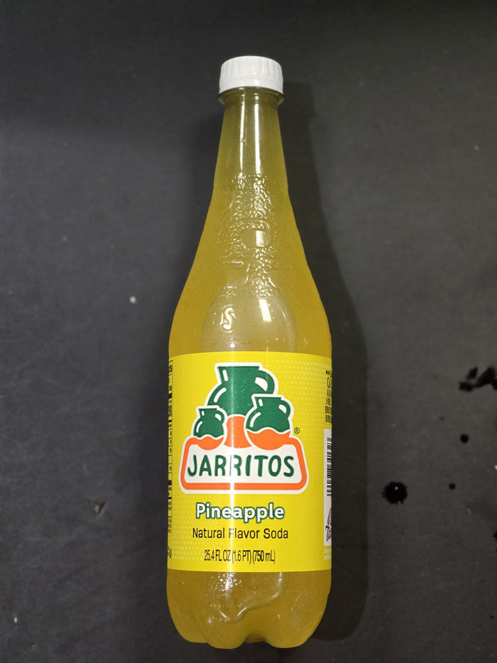 Jarritos Natural Pineapple Flavor Soda 750ml