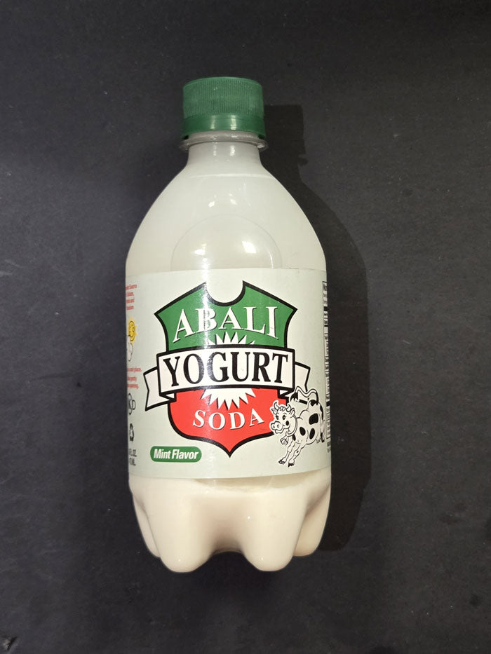 Refreshing Abali Yogurt Soda with Mint