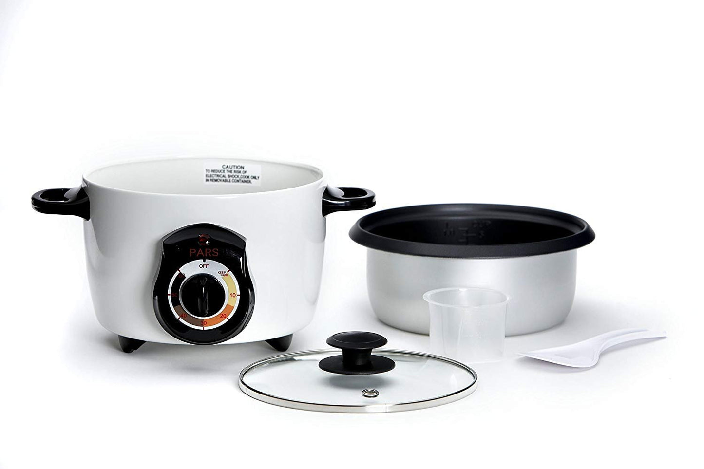 5 CUP Rice Cooker Automatic - Rice Crust (Tahdig)Maker - PoloPaz DRC-220 - 1 unit