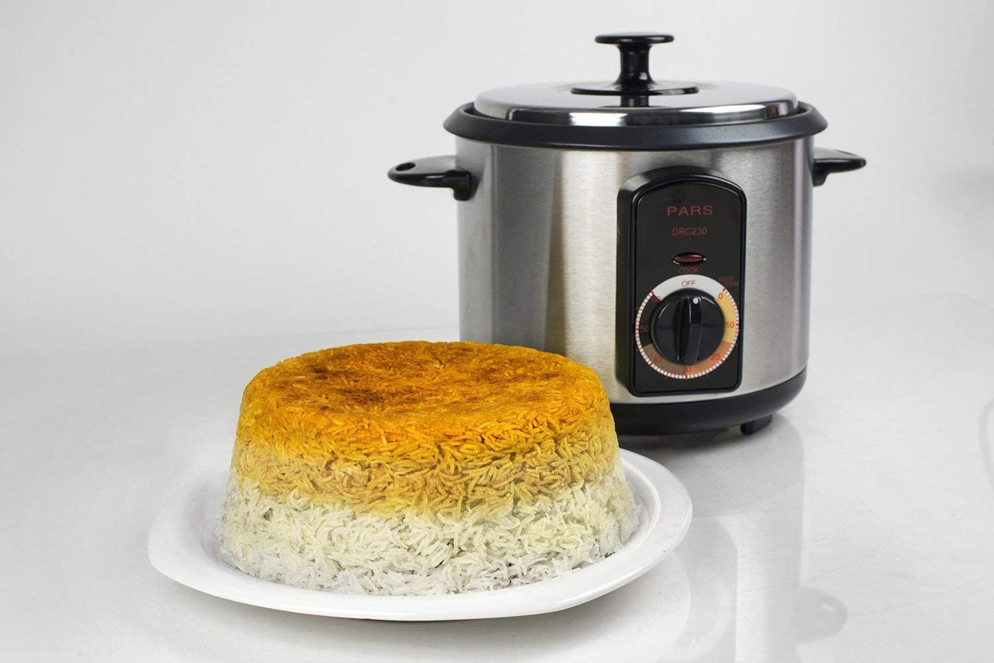 7 CUP Rice Cooker Automatic - Rice Crust (Tahdig)Maker - PoloPaz DRC-230 - 1 Unit