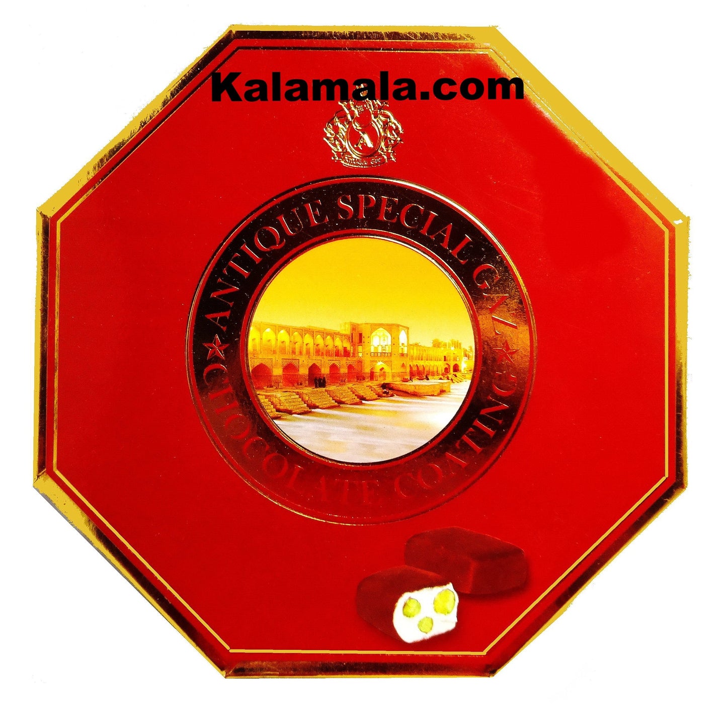 Chocolate Covered Pistachio Nougats (Gaz)