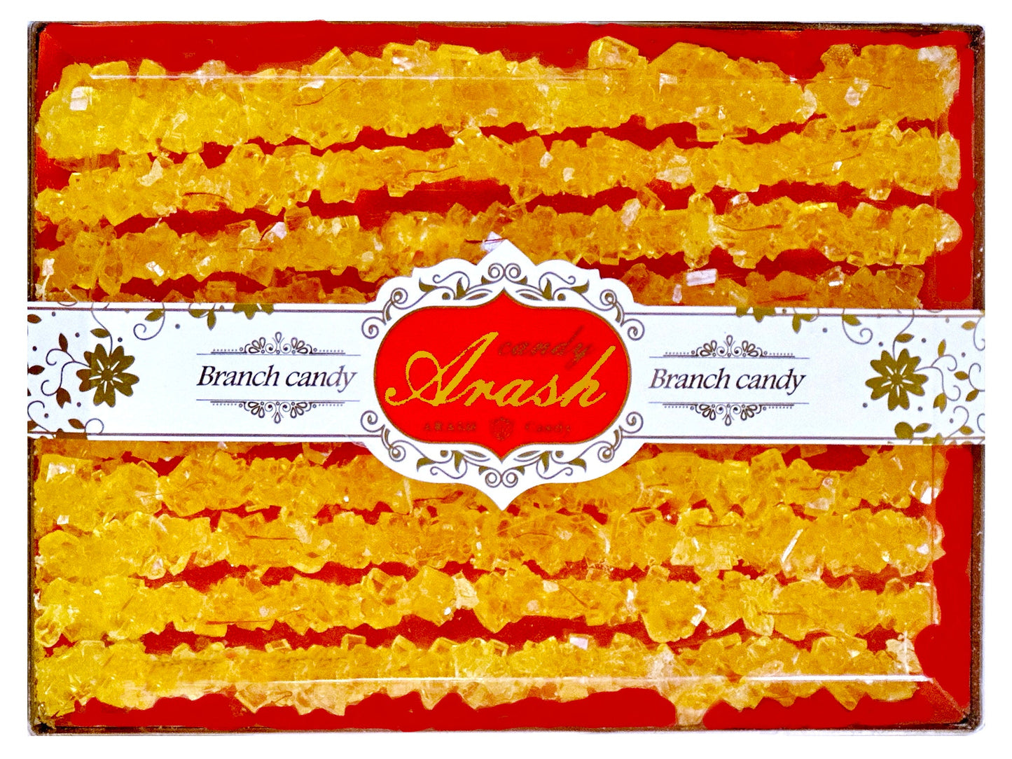 Saffron Rock Candy - No Stick (Nabat Shakhe, Nabaat)