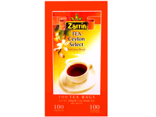 Ceylon Select Earl Grey Blend Teabags - 100 Sachets (Zarin Chai)