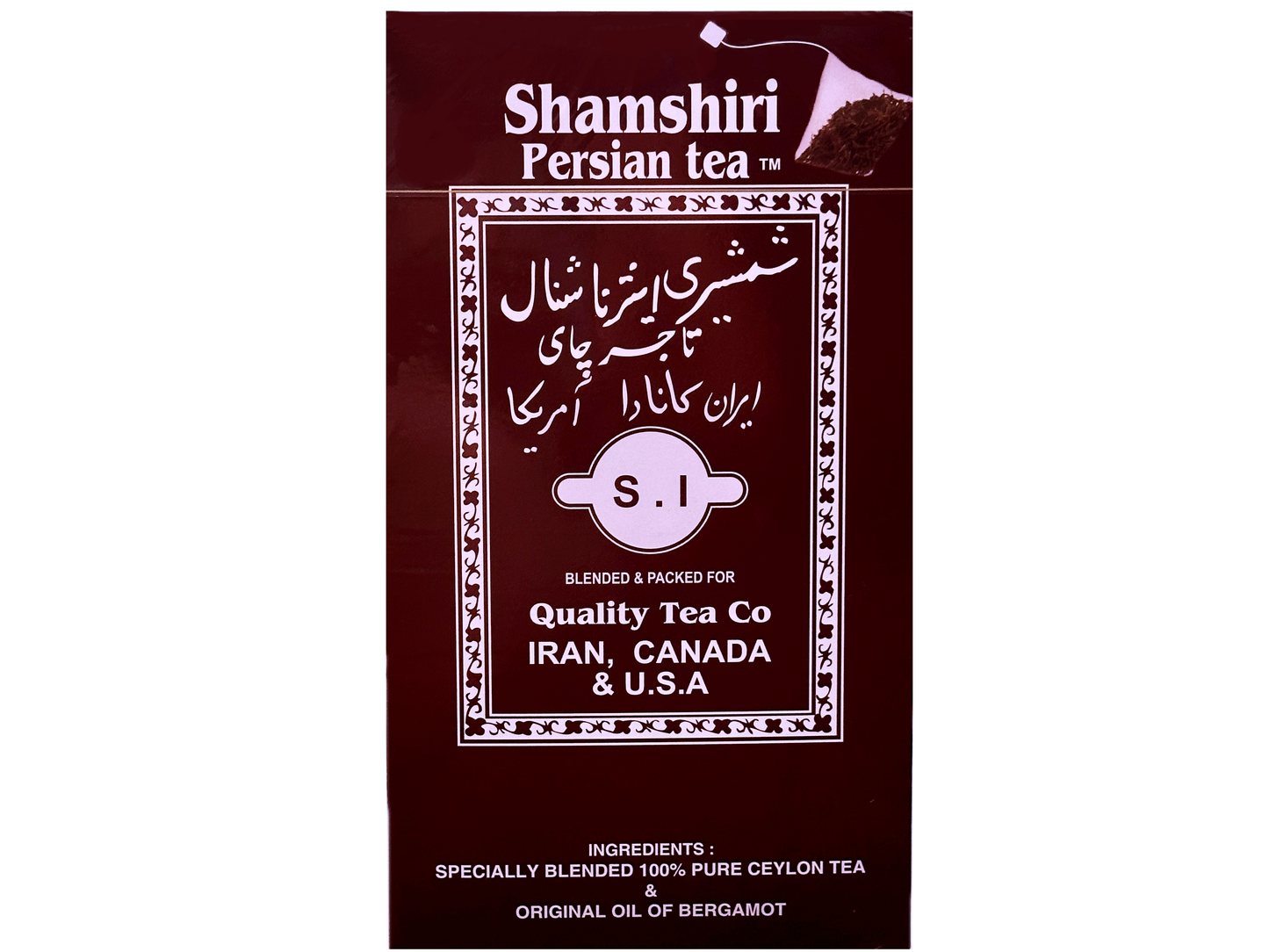 Persian Tea - 100 Teabags (Chai)