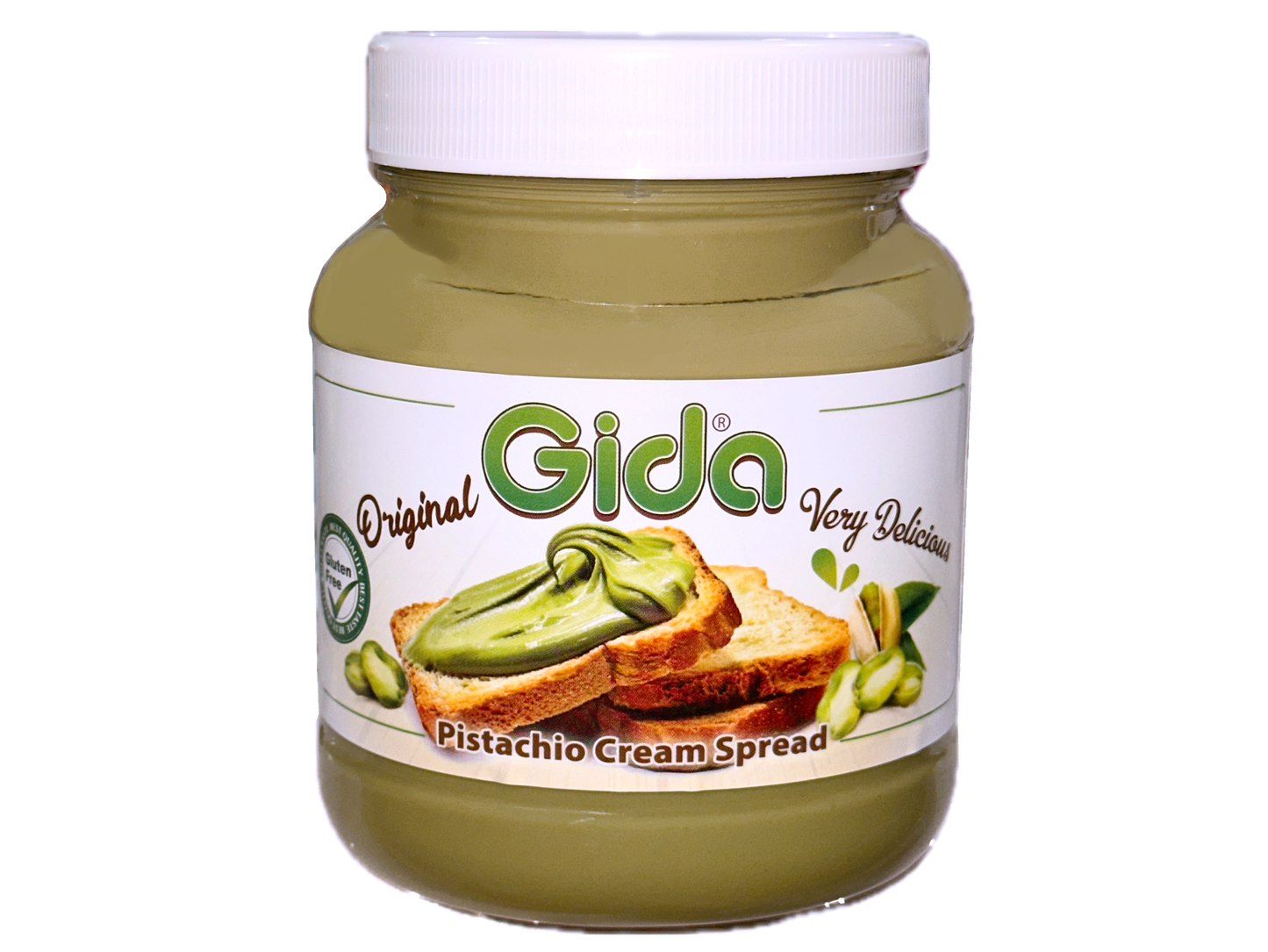 Gluten-Free Pistachio Cream Spread