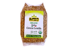 Organic Italian Green Lentils (17.6 Oz)(Adas)