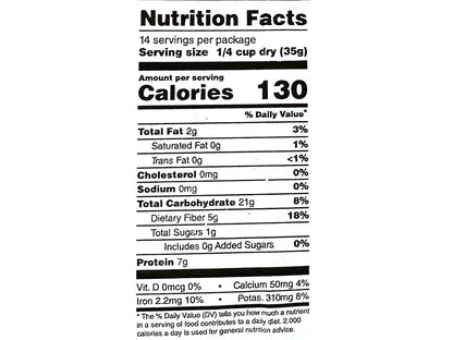 Organic Italian Chickpeas (17.6 Oz) (Nokhod)