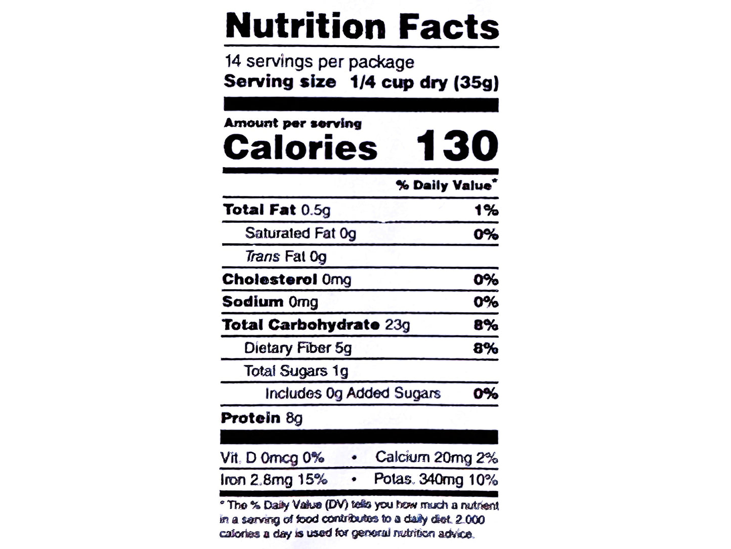 Organic Italian Green Lentils (17.6 Oz)(Adas)