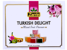 Turkish Delight Mixed Fruit Flavors - 16 Oz (Baslogh, Basloogh, Baslough, Locum, Lokum)