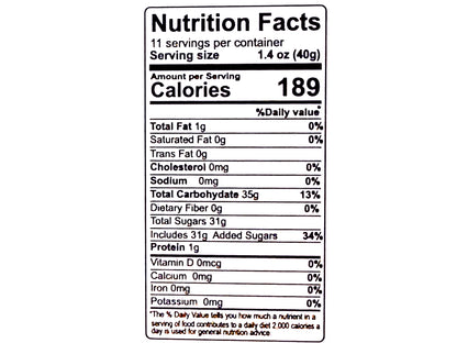 Turkish Delight With Pomegranate & Hazelnut - 16 Oz (Baslogh, Basloogh, Baslough, Locum, Lokum)