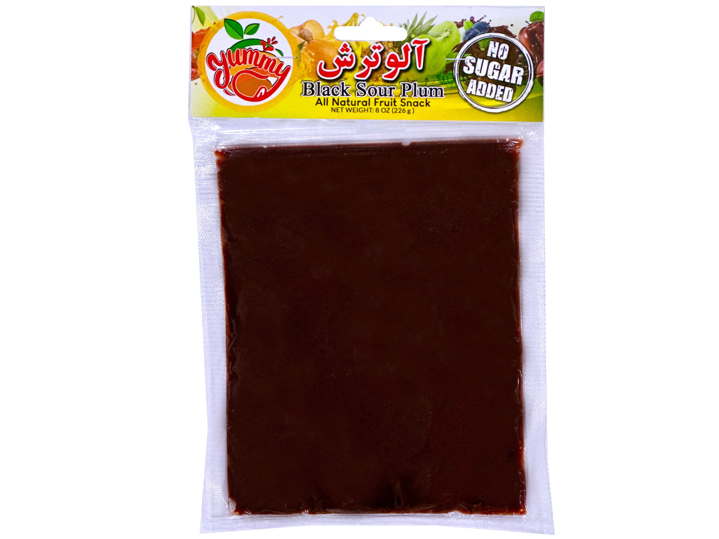 Processed Black Sour Plum (8 Oz) (Aloo Torsh)
