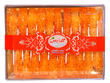 Saffron Rock Candy - 20 Sticks (Nabat-Nabaat)