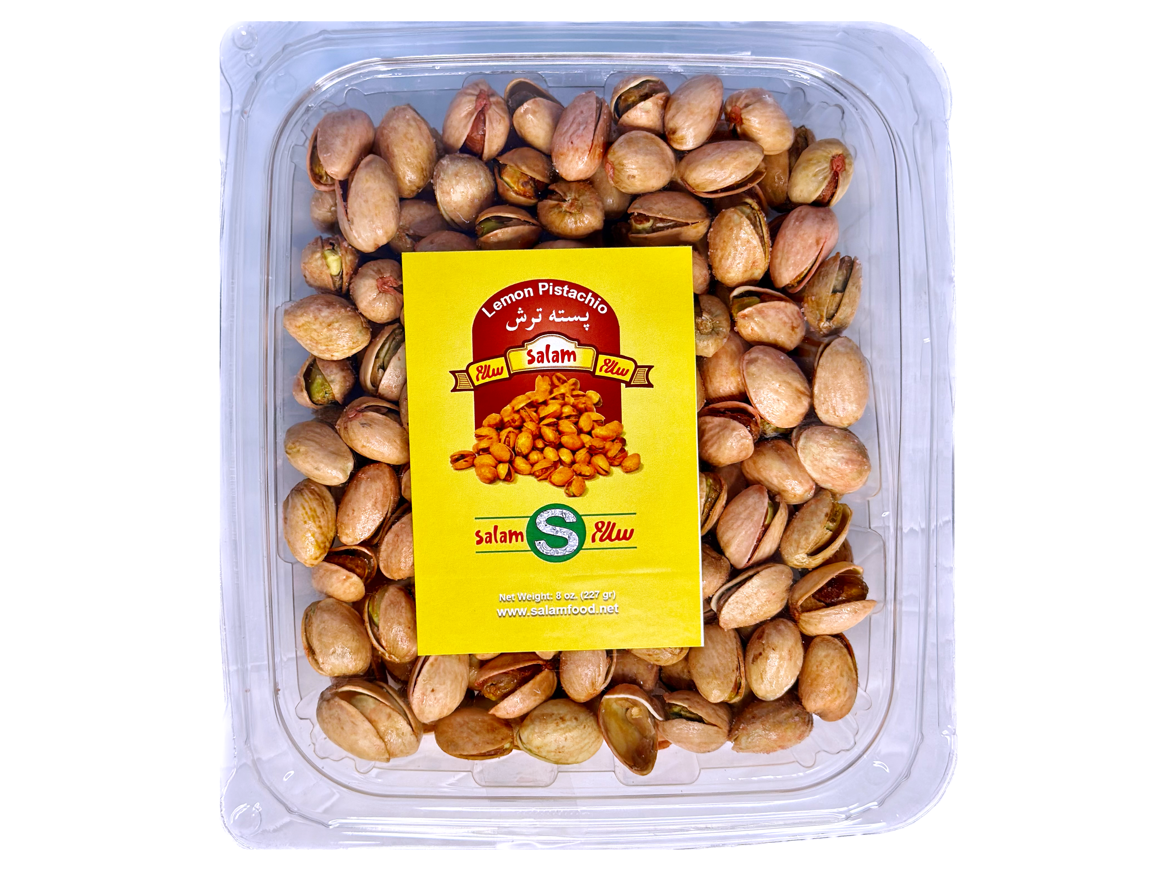 Fresh California Lemon Roasted/Lightly Salted Pistachio Salam (Pesteh Limooe)