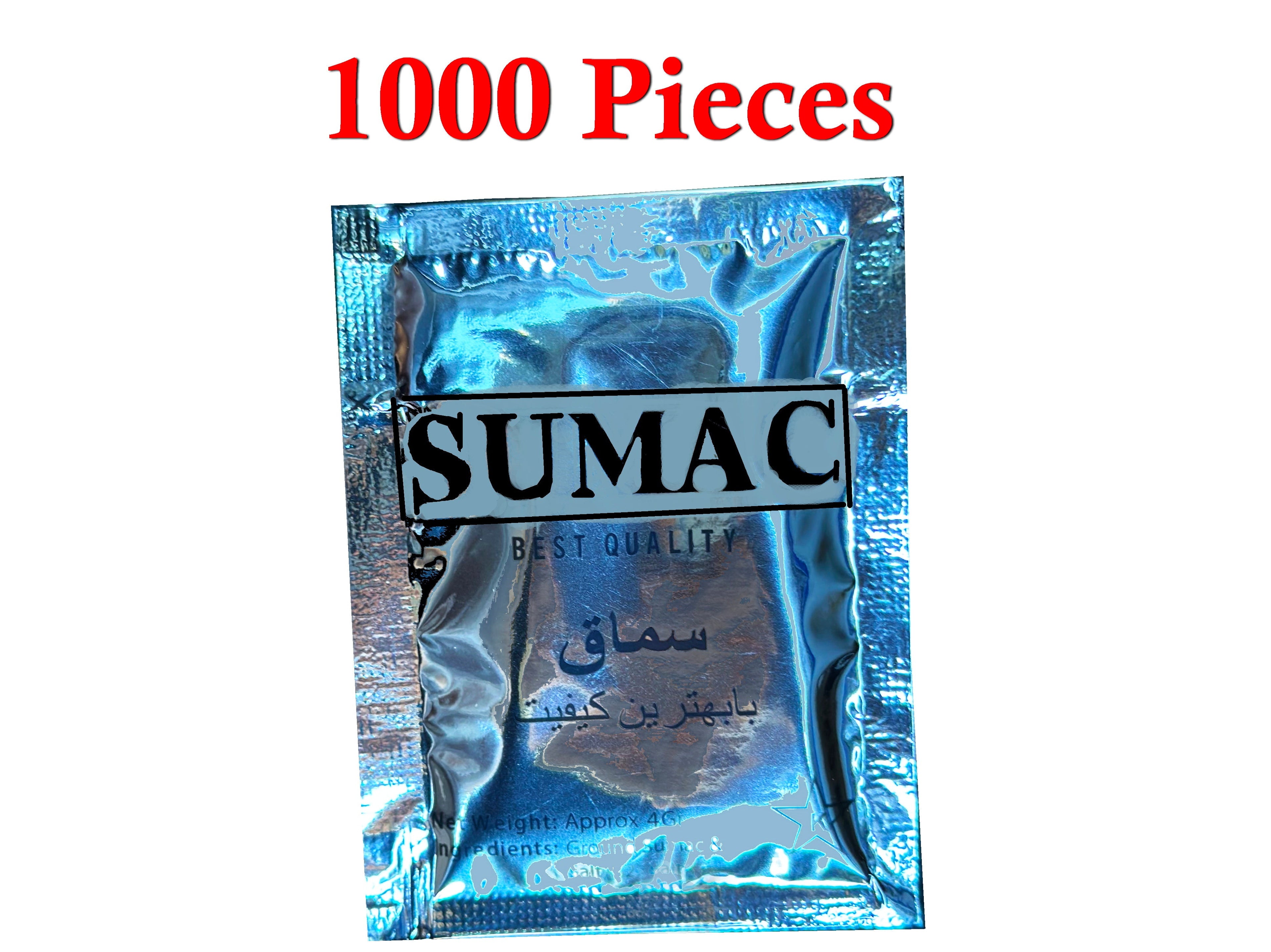 1000 Pieces Single-Serve Sumac (4g each) (Somagh, Sumagh)