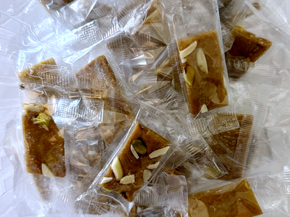 Saffron Pistachio Brittle Bite Size (Sohan Loghmeh, Sowhan)