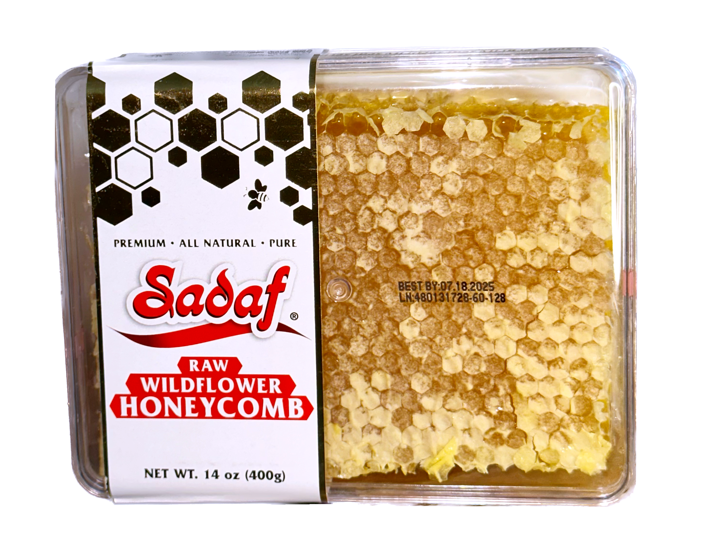 Grade A Raw Wildflower Honeycomb Sadaf(Asal Ba Moom)