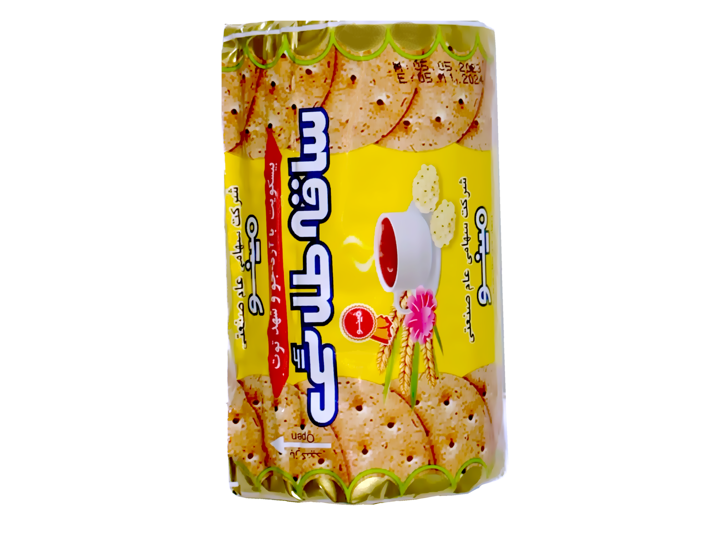 Digestive Biscuit With Barley Flour & Mulberry Nectar (Saagheh Talaee)