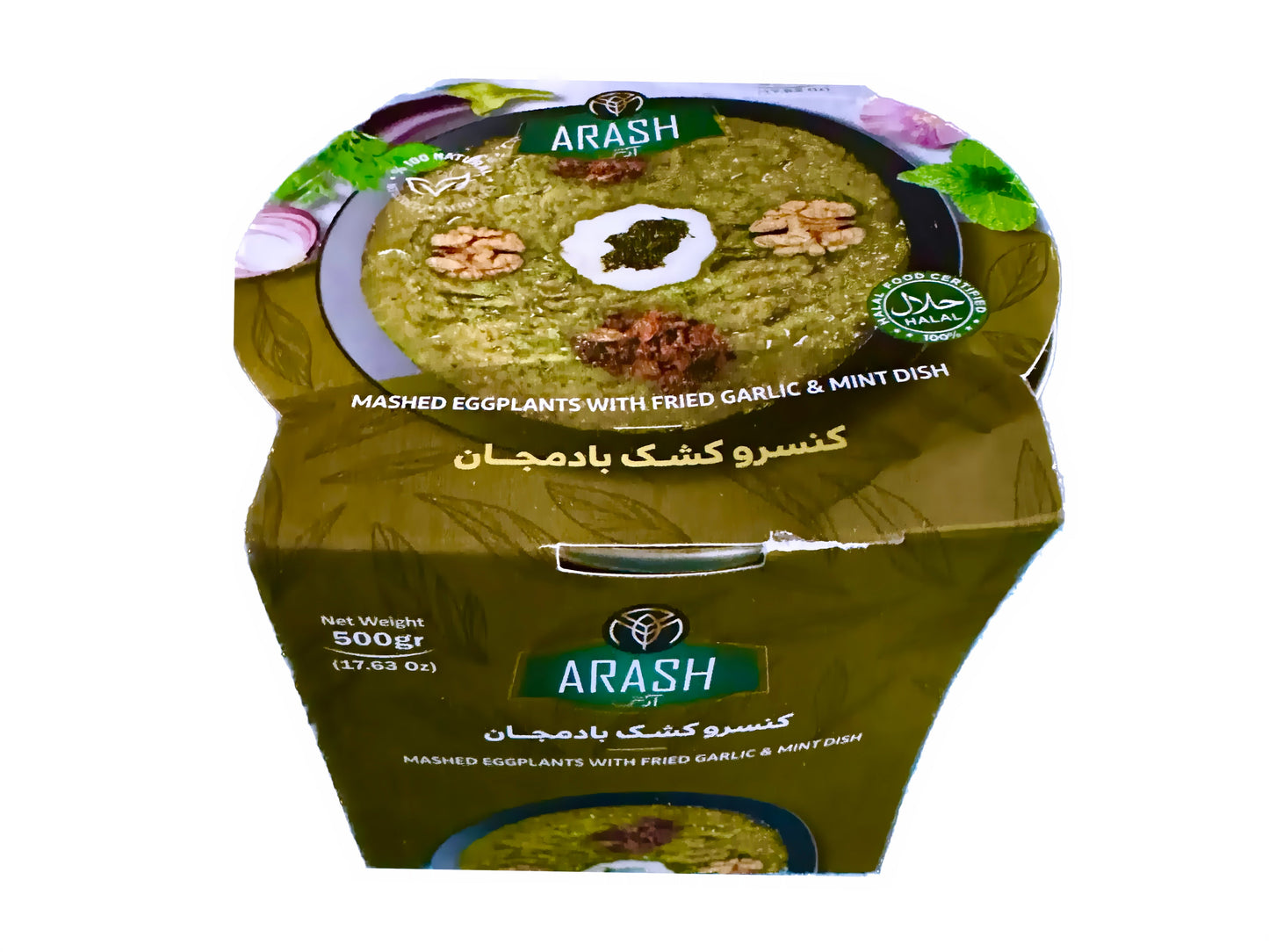 Eggplant Meal Arash - In Can - (Kashk Bademjan)