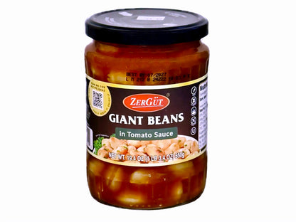 Giant Beans In Tomato Sauce (Loobia)
