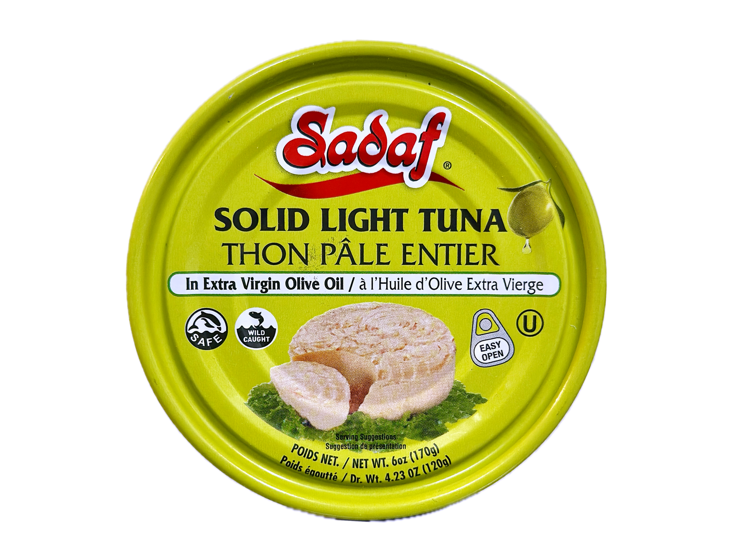 Solid Light Tuna - In Extra Virgin Olive Oil - Easy Open
