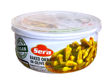 Baked Okra In Olive Oil Sera (Zeytinyagli Bamya) (Bamiyeh)