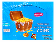 Hanukkah Milk Chocolate Coins (24 Bags*0.42 Oz) Carmit (Chanukah)