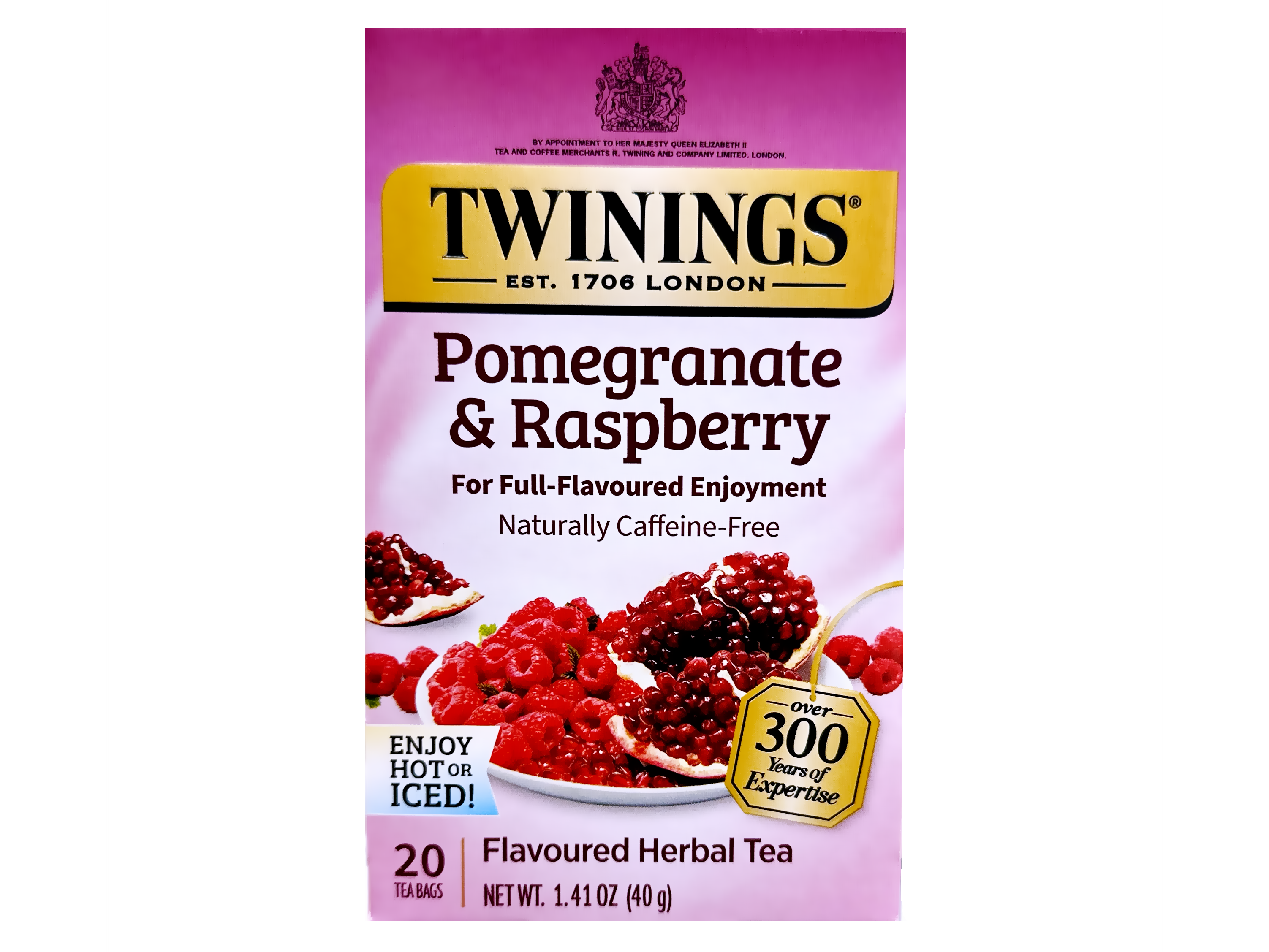 Pomegranate & Raspberry Tea (20 Teabags) (Chai Anar)