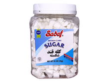 Sadaf Broken Sugar | Cubes - (1 Kg) (Qand, Kalleh Ghand e shekasteh)