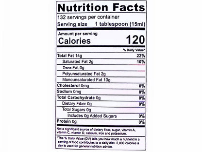 Grape Seeds Oil & Canola Oil (2 Liter)