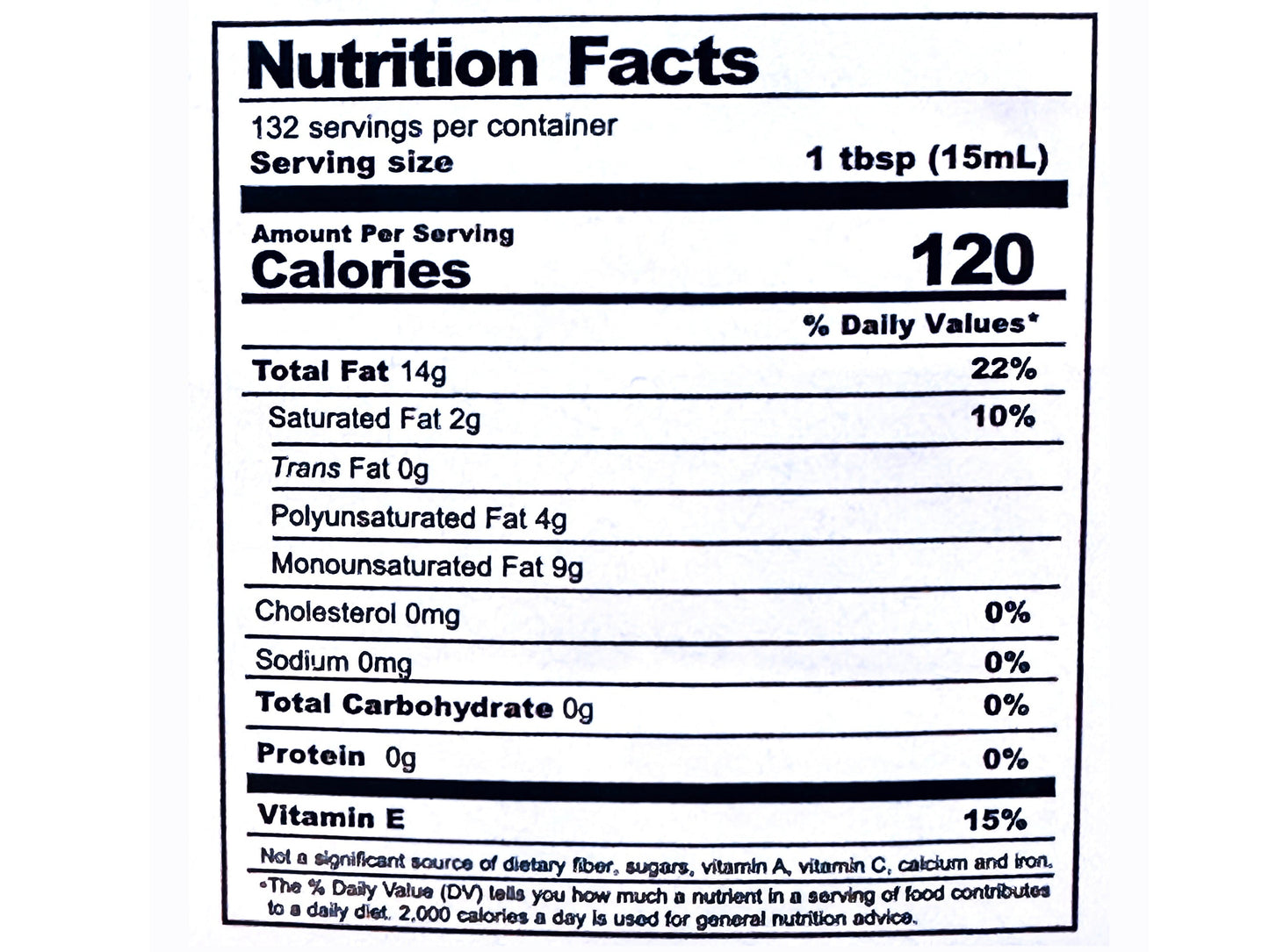 Pure Grape Seeds Oil & Canola Oil (2 Liter)