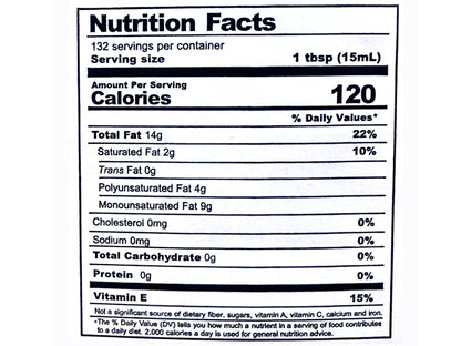 Pure Grape Seeds Oil & Canola Oil (2 Liter)